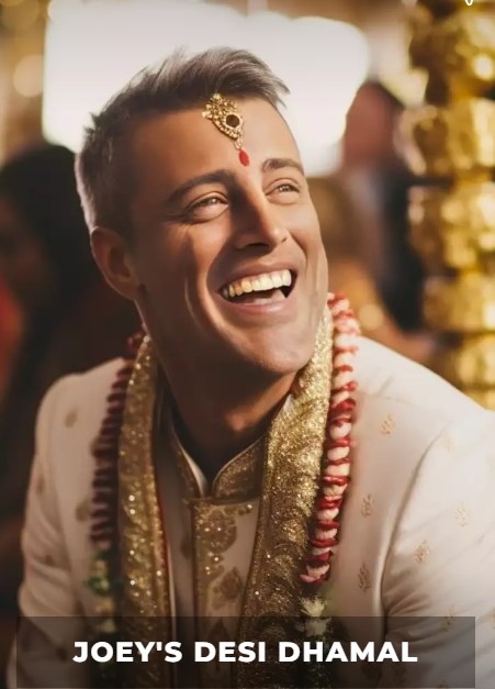 Friends: un episodio especial en la India imaginado 7 Joey