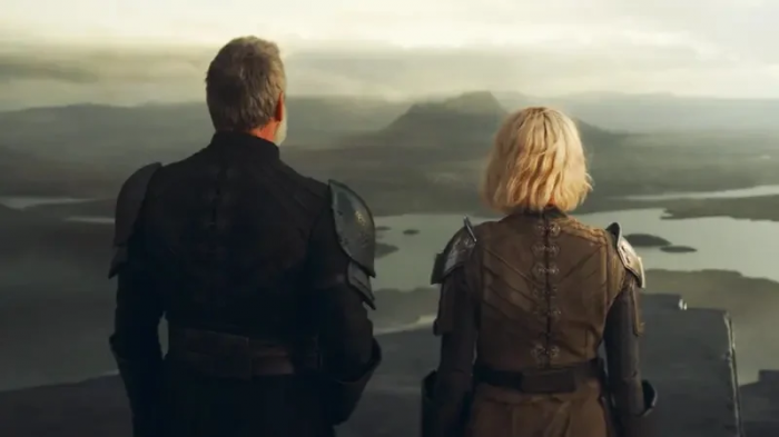 Baylan Skoll y Shin Hati sobre Peridea