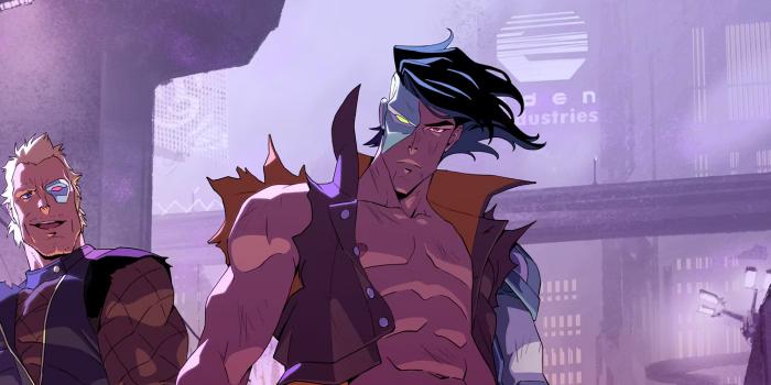 Capitán Laserhawk: Un remix de Blood Dragon.