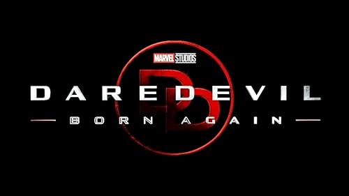 logotipo de la serie daredevil nacido de nuevo