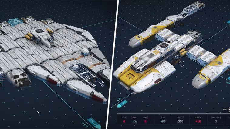 Starfield: Millennium Falcon, Star Destroyer, 13 naves míticas recreadas en el juego