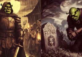 Shrek: 10 imágenes del ogro verde de fantasía oscura de DreamWorks