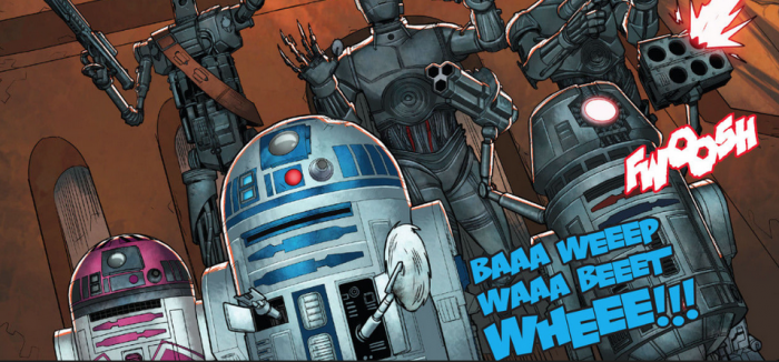 escuadrón d de star wars r2d2