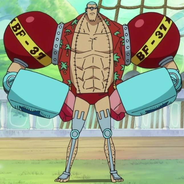 One Piece: los 6 personajes más ridículos del manga 8 Franky de una pieza