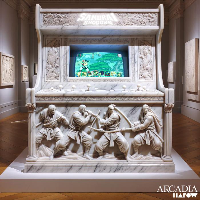 Enfrentamiento de samuráis