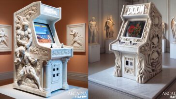 8 máquinas recreativas de mármol ultralujosas