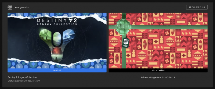 Tienda de juegos épicos