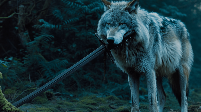 Sif, el gran lobo gris