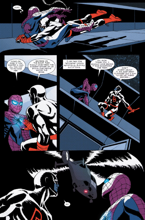 Marvel: Daredevil demuestra que su sentido del radar es mejor que el de Spider-Man 6 Temerario #9