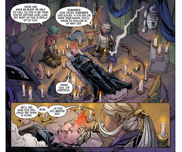 Extracto del cómic de Star Wars #42