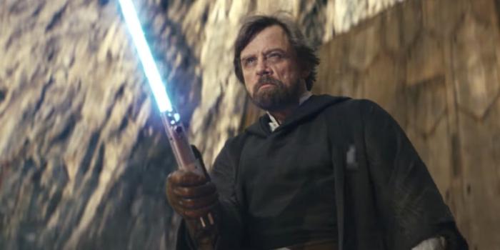 Luke Skywalker en Los últimos Jedi