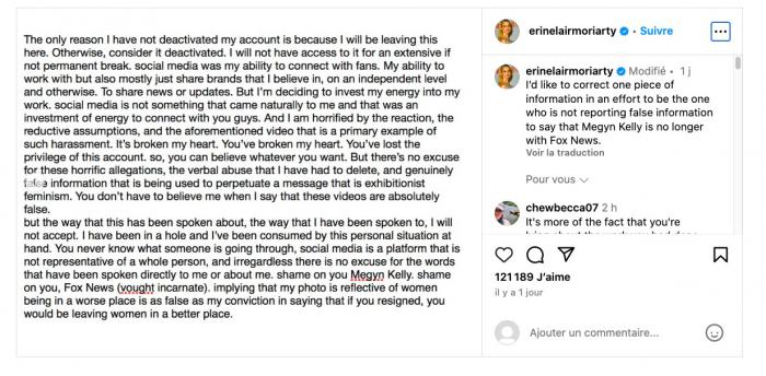 La actriz de The Boys: Starlight toma esta decisión tras acusaciones absurdas 6 Publicación de Instagram de