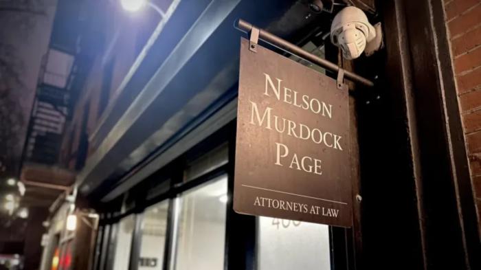 página del panel de nelson murdock daredevil nacido de nuevo