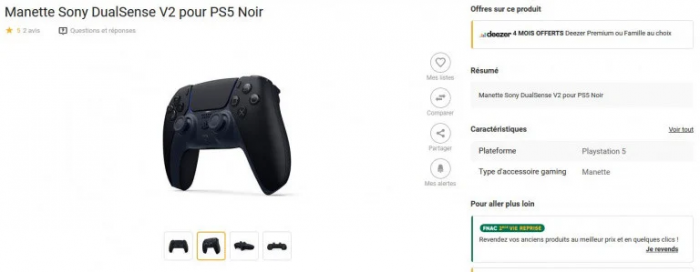 El DualSense V2 para la PS5