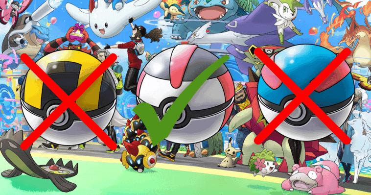 Pokémon: aquí tienes la mejor Poké Ball para usar en todas las situaciones 1 Pokémon: aquí tienes la mejor Poké Ball para usar en todas las situaciones