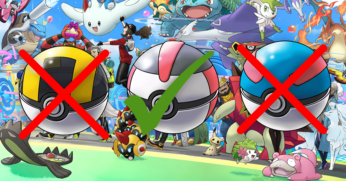 Pokémon: aquí tienes la mejor Poké Ball para usar en todas las situaciones 2 Pokemon aqui tienes la mejor Poke Ball para usar en