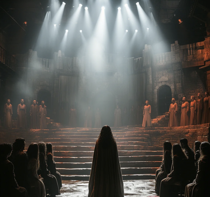 Espectáculo de Juego de Tronos en Broadway.