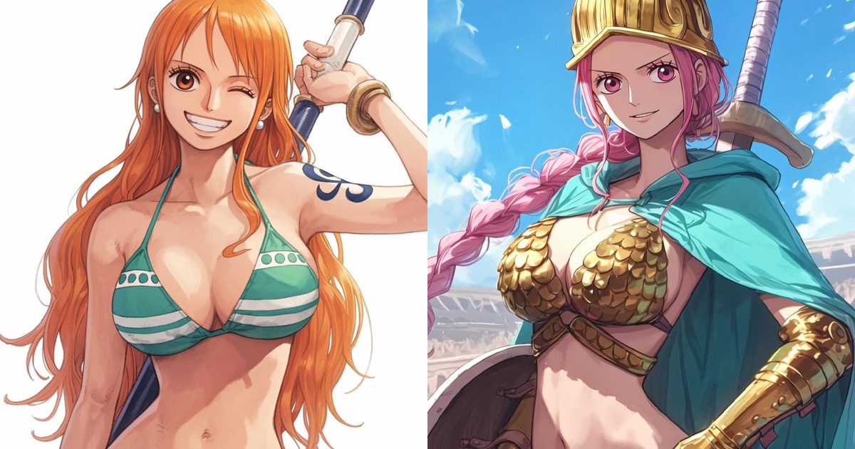 Luffy, Zoro, Nami: 20 personajes de One Piece aún más bellos que los originales