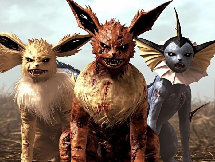 voltali eevee aquali