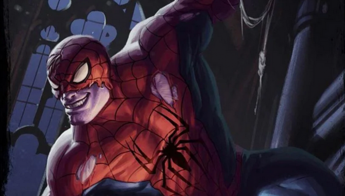 hombre araña paciente cero