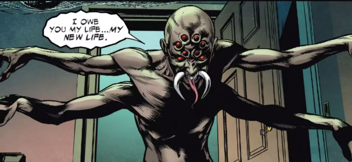 El hombre araña Patton Parnel.