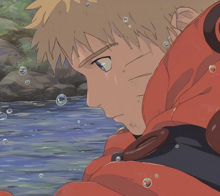 Naruto: los personajes del anime imaginados en una versión de Ghibli 4 naruto ghibli