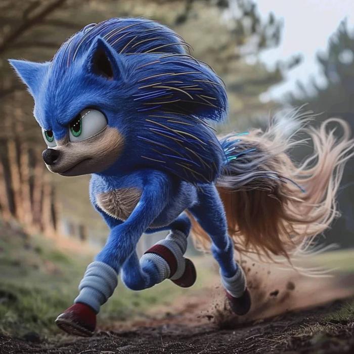 sonic a caballo