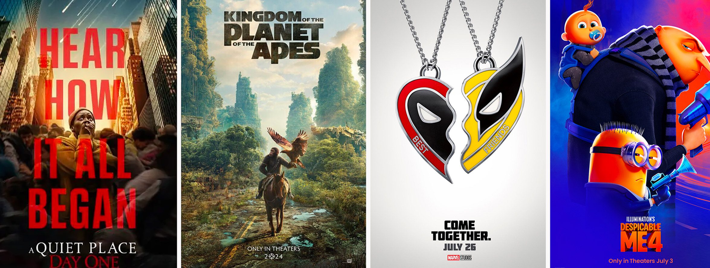 Deadpool 3, Wicked, Quietly 3, El planeta de los simios El Nuevo Reino: Todos los trailers de la Superbowl 2024