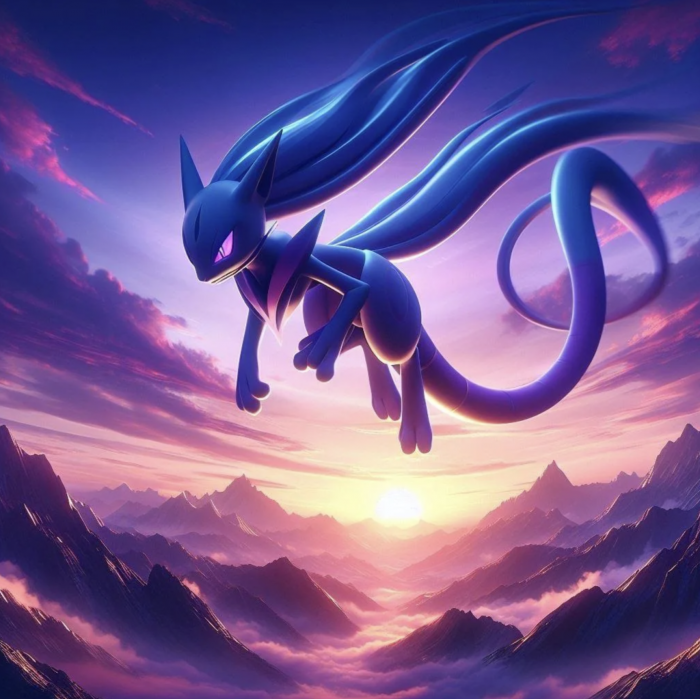 Evolución del Pokémon Mewtwo 