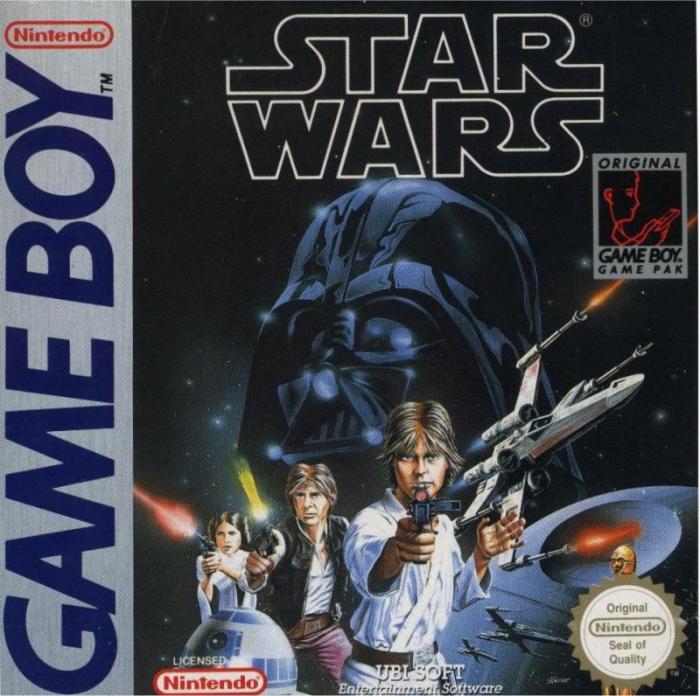Portada del juego Star Wars para GameBoy
