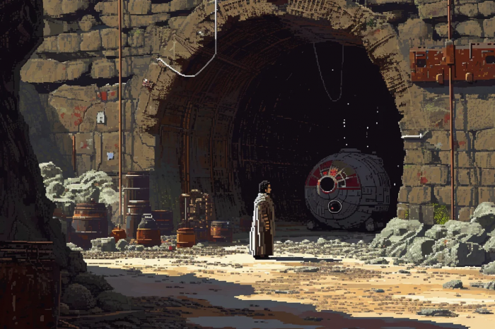 hangar de barco juego de star wars