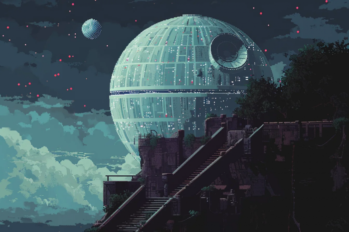 juego de la estrella de la muerte de star wars