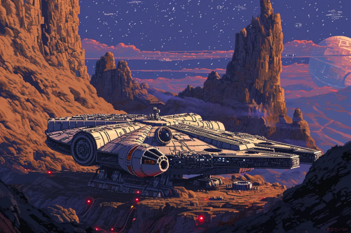 juego de star wars Halcón Milenario