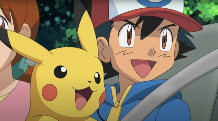 Pokémon Ash y Pikachu
