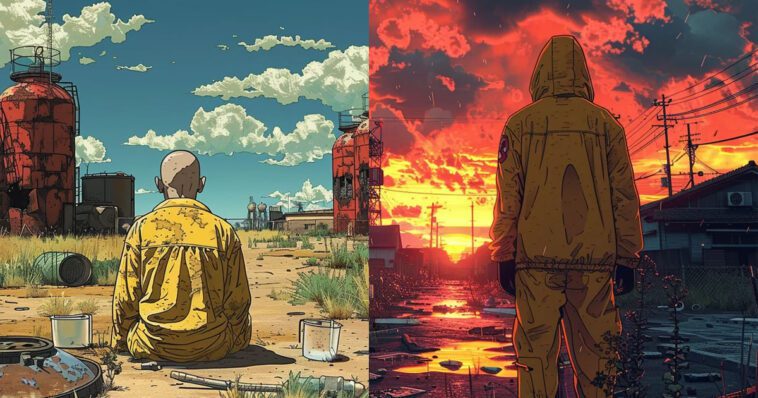 Breaking Bad: 10 imágenes al estilo Studio Ghibli 1 Breaking Bad: 10 imágenes al estilo Studio Ghibli
