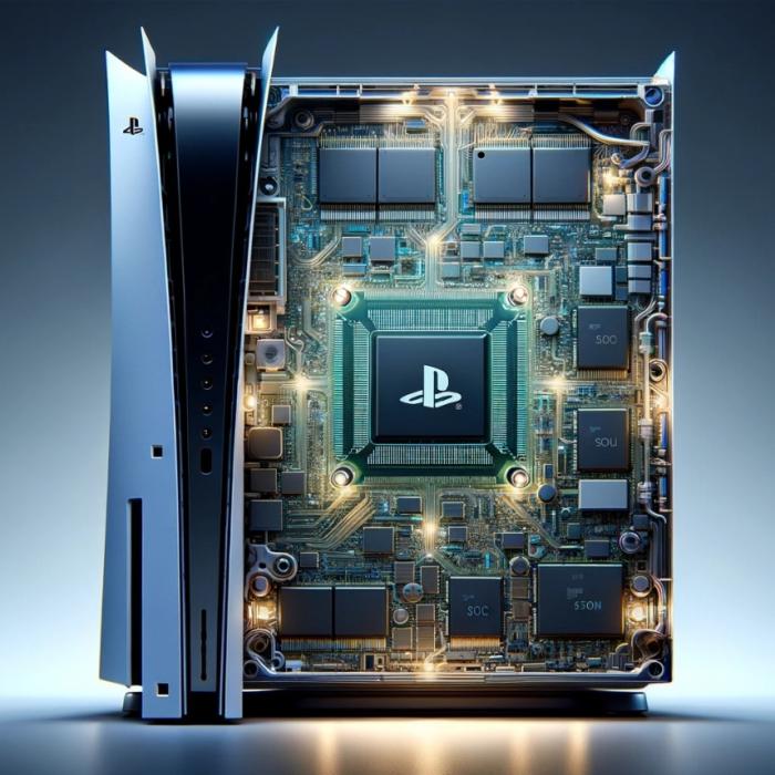 PS5 Pro: esta filtración especifica la ventana de lanzamiento y la monstruosa fuerza de la consola 3 PS5 pro y tarjeta gráfica interior