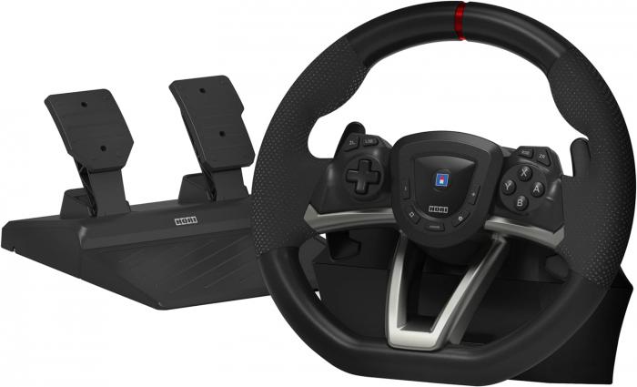 hori pc y volante con interruptor