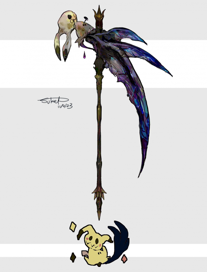 Arma inspirada en Pokémon