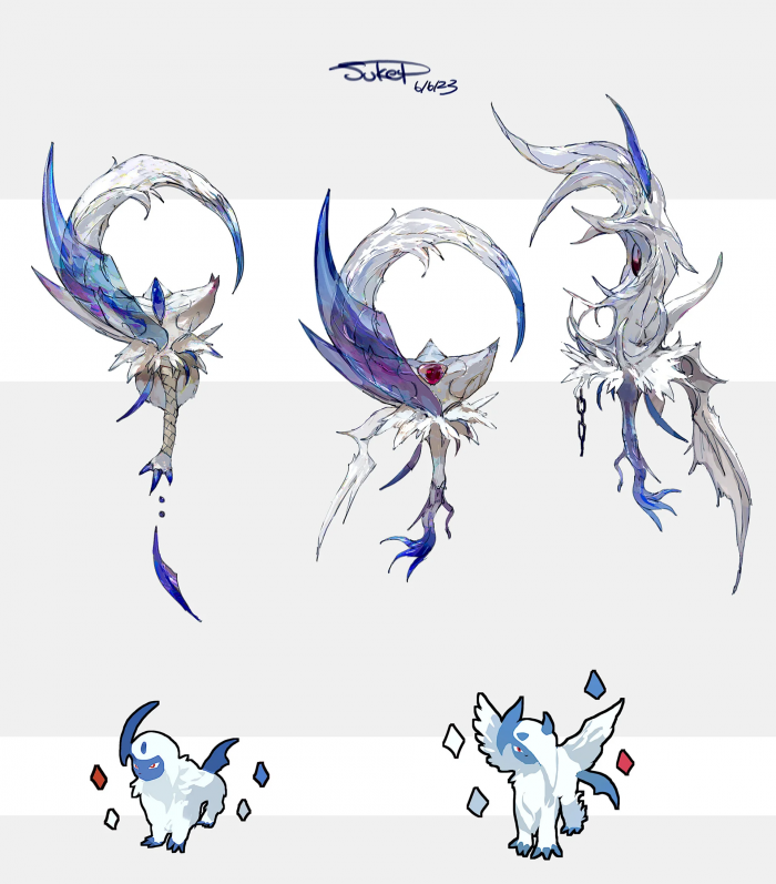 Arma inspirada en Pokémon