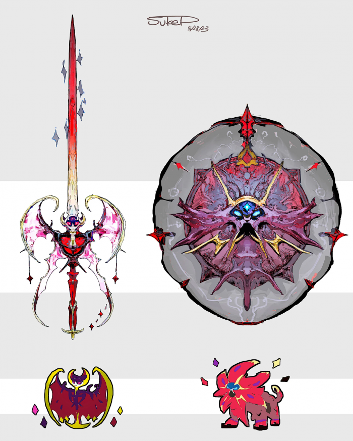 Arma inspirada en Pokémon