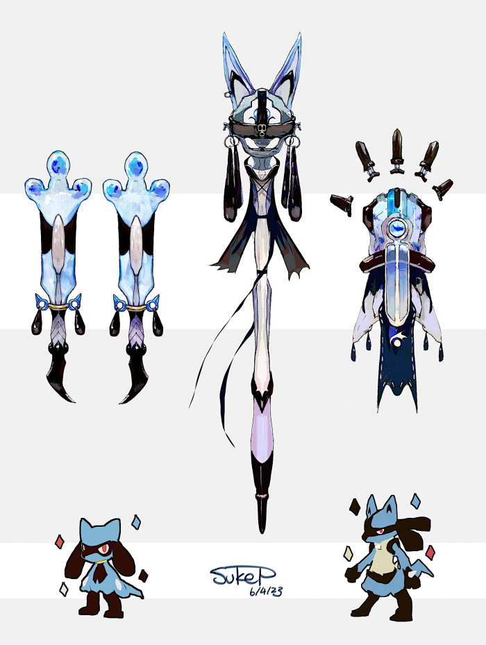 Arma inspirada en Pokémon