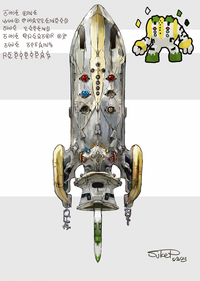 Arma inspirada en Pokémon