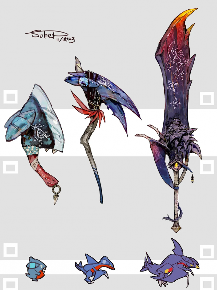 Arma inspirada en Pokémon