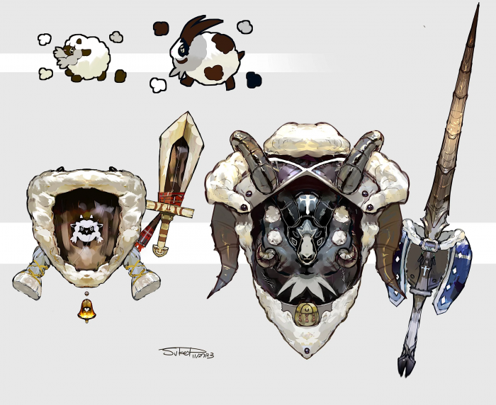 Arma inspirada en Pokémon