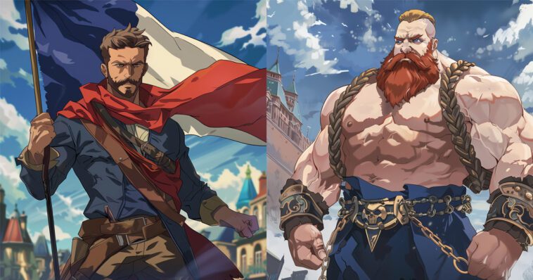 20 países imaginados como personajes de Street Fighter 1 20 países imaginados como personajes de Street Fighter