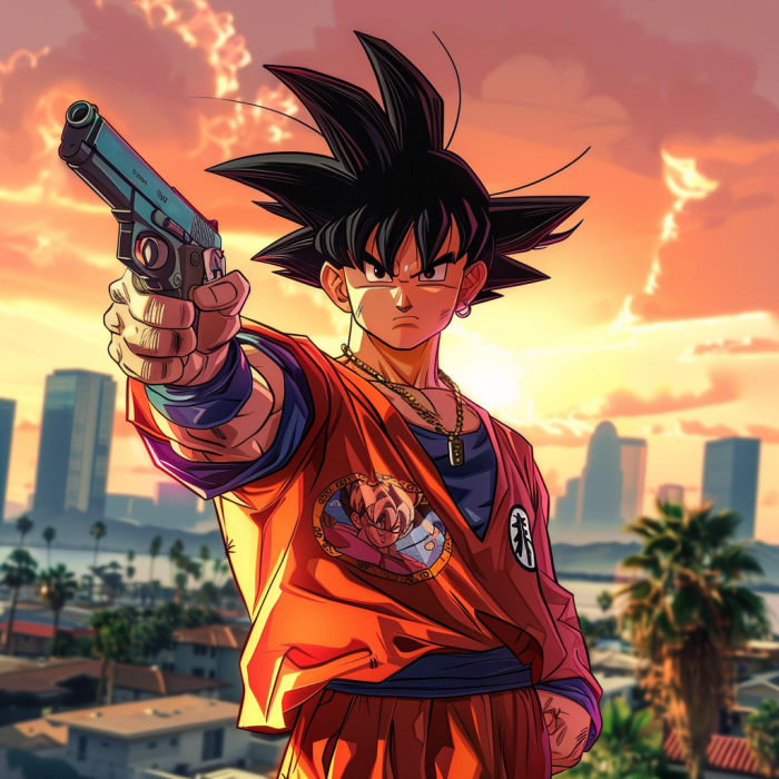 mitad del viaje dragon ball z gta 1