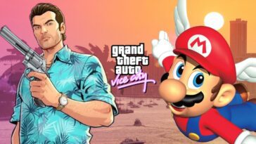 GTA: si Super Mario 64 tuviera lugar en Vice City (19 imágenes)