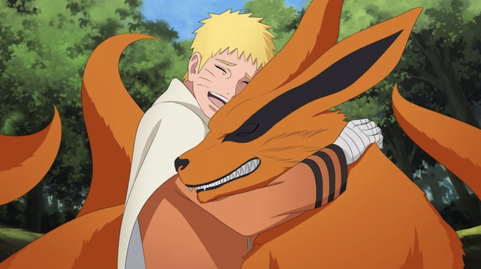Naruto y Kurama