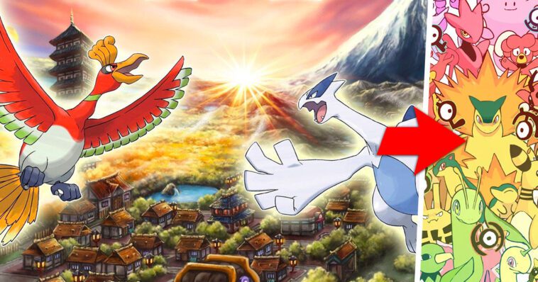 Pokémon: los 100 Pokémon de 2ª generación dibujados en un teléfono, un fondo de pantalla perfecto 1 Pokémon: los 100 Pokémon de 2ª generación dibujados en un teléfono, un fondo de pantalla perfecto