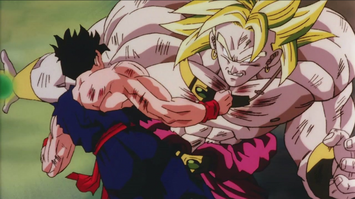 Broly contra Gohan